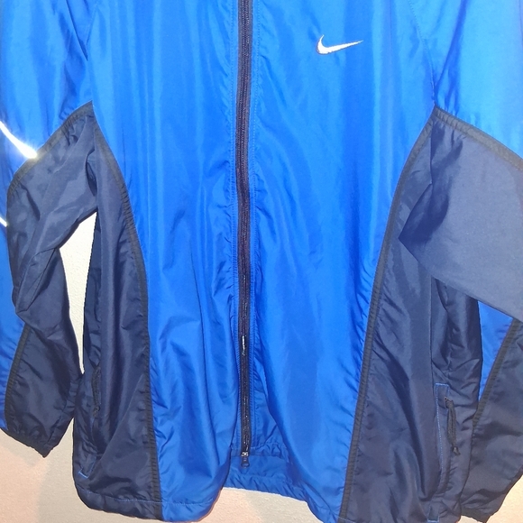 VTG 90’s Nike Full Zip Windbreaker Vented WindbreakerJacket Size L - Picture 3 of 9